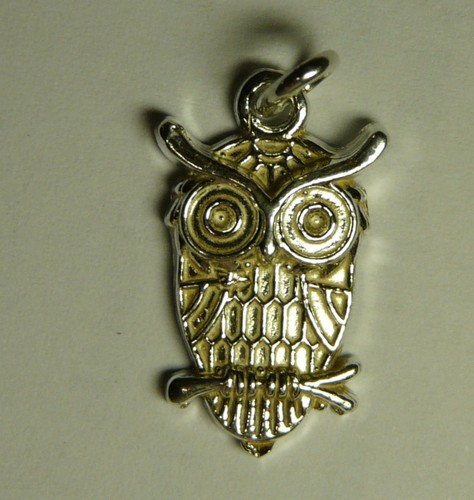 Gufo ciondolo argento 925 - argento,
