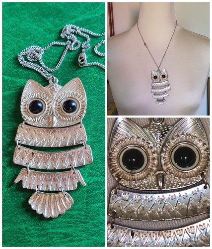 Collana gufo portafortuna - collana,