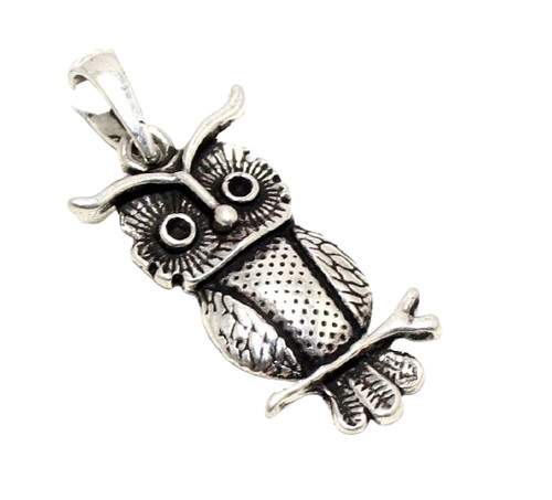 Artistic ciondolo gufo boho - ph,