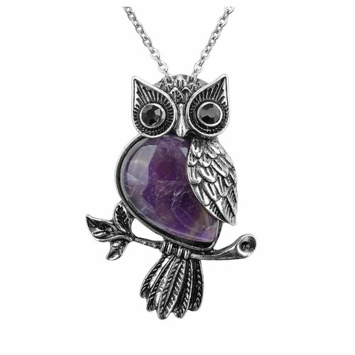 Collana donna ciondolo - , gufo