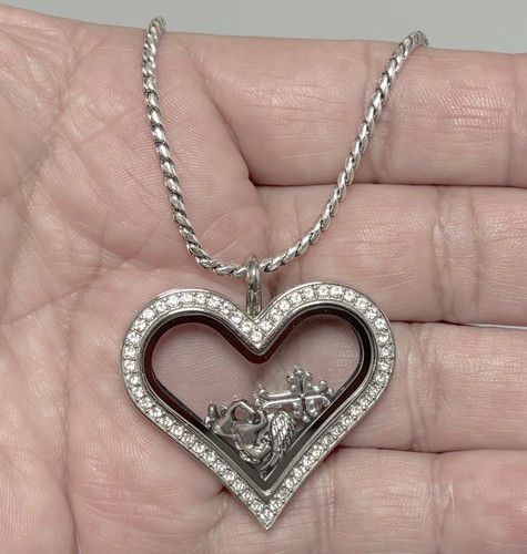 Collana con ciondolo cuore