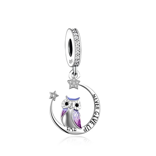 Mariafonte charm gufo never - gufo,