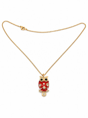 Collana color oro con - , ciondolo